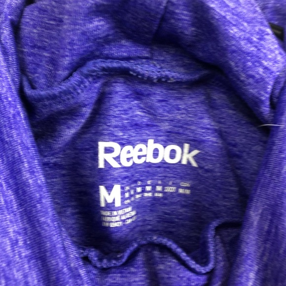 Reebok Athletic Long Sleeve Purple Top - Picture 6 of 6